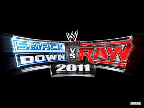 Smackdown Raw 2011 Logo Wallpaper Svr Wwe Logo Smackdown Vs Raw