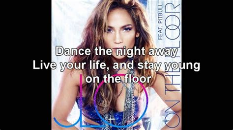 Jennifer Lopez On The Floor Ft Pitbull Lyrics Hd Youtube