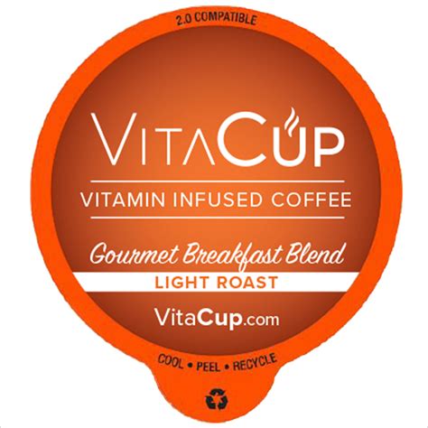 Vitacup Vitamin Infused Coffee Pods Gourmet Breakfast Blend Ebay