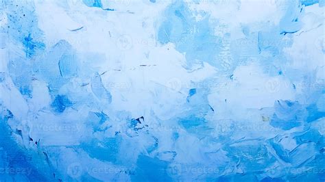 Art Detail Blue Abstract Oil Painted Background Turquoise Oil Paint