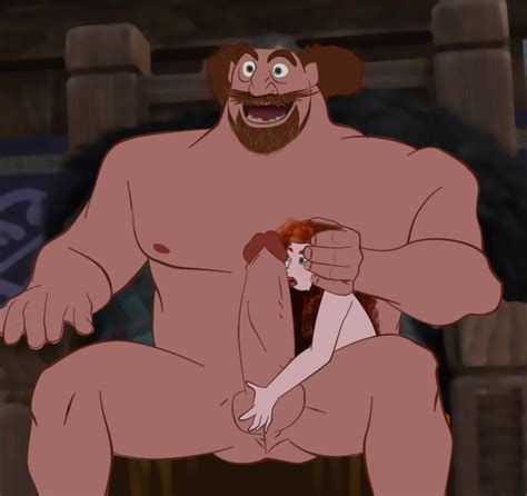 Rule 34 Balls Brave Disney Disney Princess Father And Daughter Fergus Incest Male Nipples