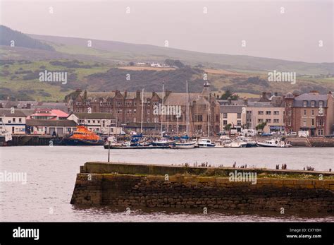 Campbeltown Harbour On The Kintyre Peninsula Argyll And Bute Scotland