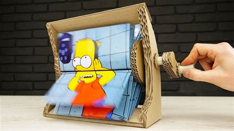 How To Make A Flipbook Animation Machine From Cardboard