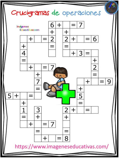 Crucigramas Para Niños En Español Para Imprimir 15 Crucigramas Para