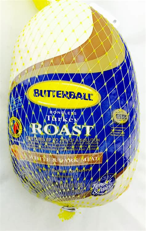 Because you can use boneless turkey breast instead of roasting the entire turkey. Butterball Boneless Turkey Roast, 3 lbs | La Comprita