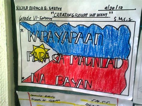 Poster Slogan Tungkol Sa Ekonomiya Ng Pilipinas Save Manila Bay Hot
