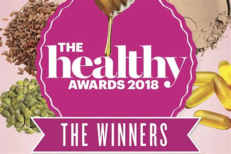 Health & Fitness Winners of Healthy Awards 2018 | Healthy