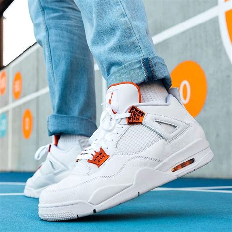 Air Jordan 4 Retro Orange Metallic — Kick Game