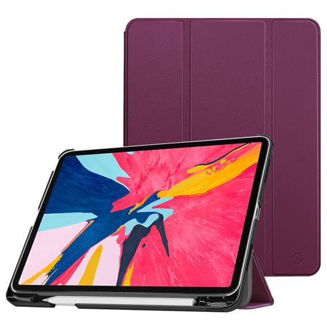 Fintie For Ipad Pro 11 Inch 2018 Case With Pencil Holder Slimshell