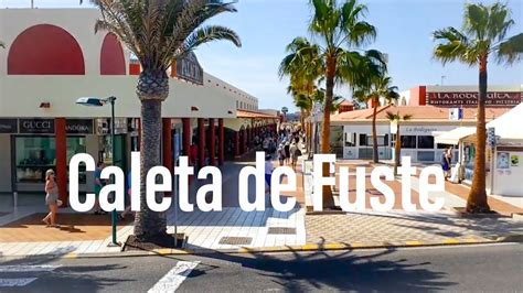 Fuerteventura Caleta De Fuste Beach Harbour Atlantico Shopping Center