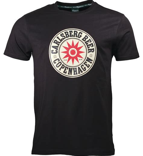 Carlsberg Star T Shirt Black Carlsberg Brand Store