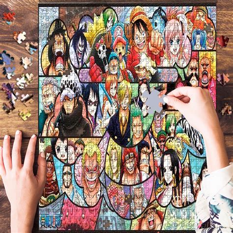 One Piece New World Adventure Wooden Jigsaw Puzzle One Piece New World