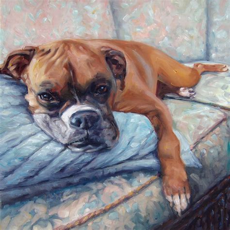 Couchpotato Custom Dog Paintings Pet Portraits Paintings In