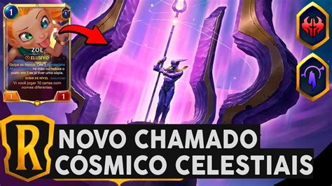 CHAMADO CÓSMICO NOVA MAGIA DEIXOU CELESTIAS RUINS TIER 1 LEGENDS OF