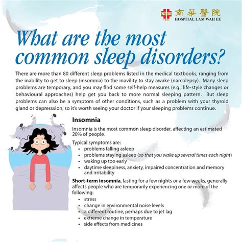 WHAT ARE THE MOST COMMON SLEEP DISORDERS