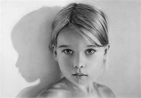 El Arte Es Su Máxima Expresión Retratos De Adorables Rostros De Niños
