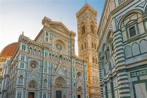 Florence Duomo Basilica Di Santa Maria Del Fiore In Florence Italy