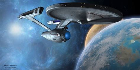 Constitution Class Variant Uss Enterprise Ncc 1701 A Star Trek