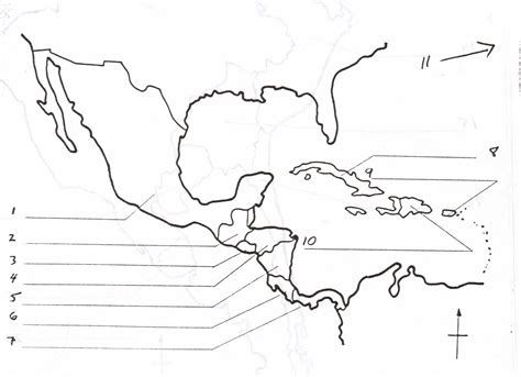 Latin America Map Central America Map America Map