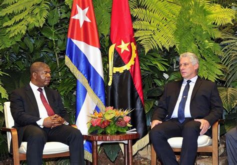 Recibió Díaz Canel Al Presidente De Angola Joao Manuel Gonçalves Lourenço Cubadebate
