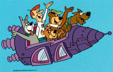 Funtastic World Of Hanna Barbera Multi Character Rocket Ride Publicity