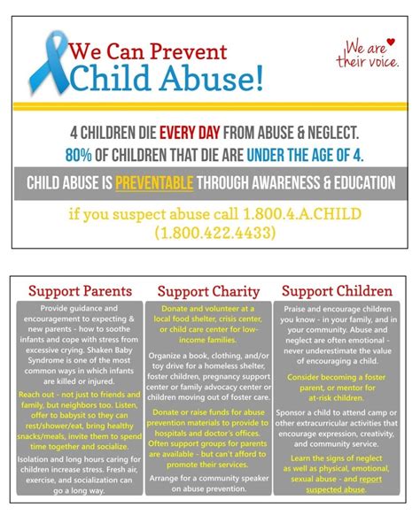 We Can Prevent Child Abuse Cards