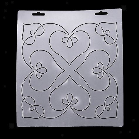 Plastic Quilt Template Stencils for Quilting Embroidery Patchwork ...