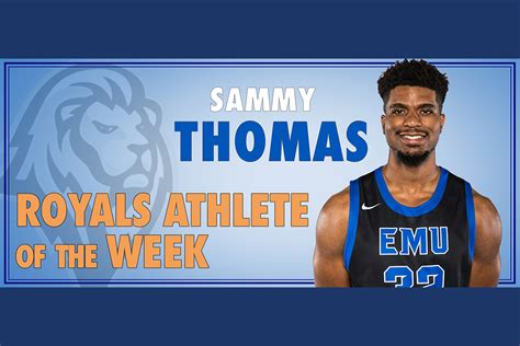 Royals Athlete Of The Week Sammy Thomas Emu News