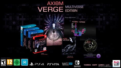 Axiom Verge Switch Physical Editions Launch November 21 News
