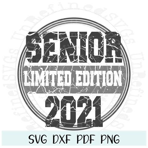 Distressed Senior 2021 Svg Class Of 2021 Class Of 2k21 Etsy