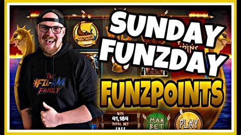 Sunday Funzday Funzpoints Live Online Slots Win Real Money Youtube