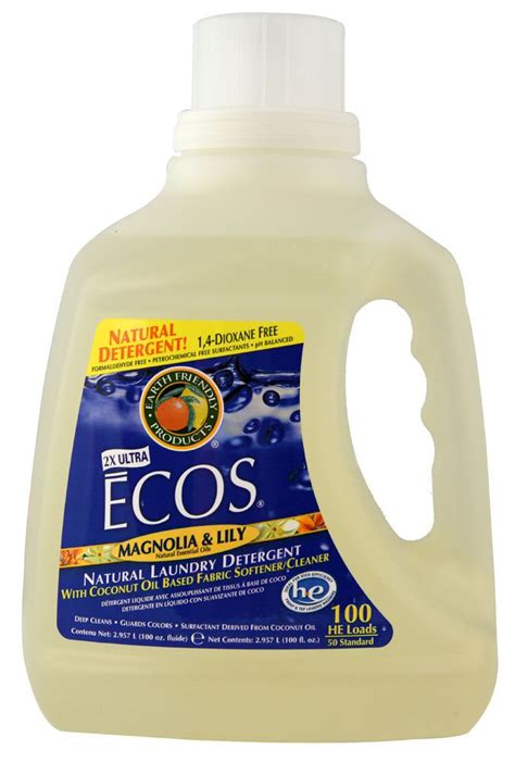 Ecos Hypoallergenic Laundry Detergent Magnolia And Lily 100 Fl Oz