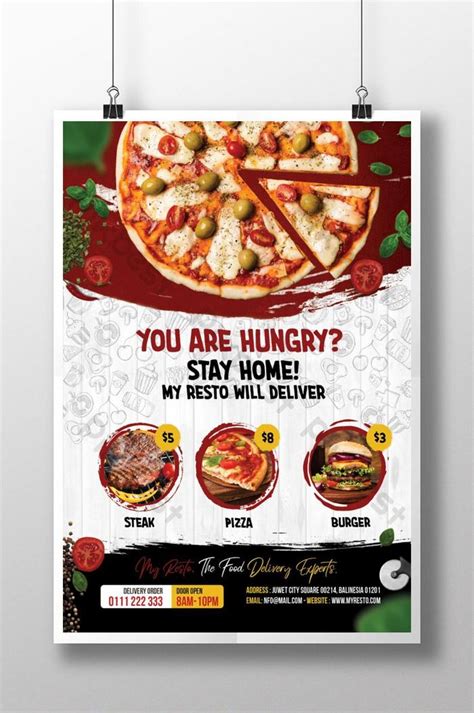 Really, anywhere you want food, we'll take it there.orders can be placed online, or you can call. Food Delivery Service For Restaurant Template | PSD Free ...