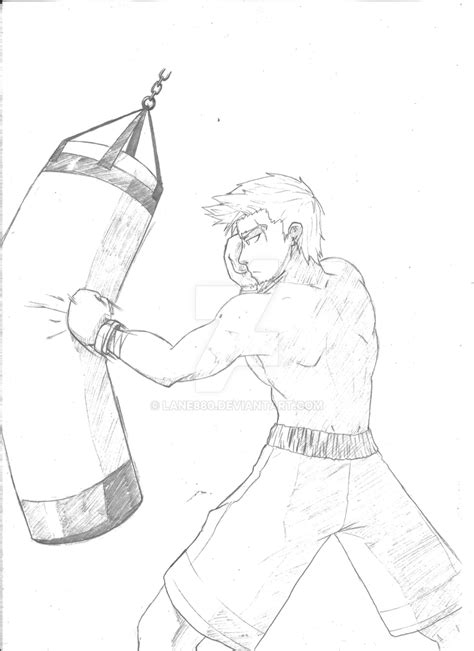 Jack Boxing Sketch By Lane880 On Deviantart
