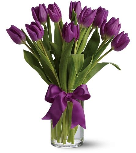 Passionate Purple Tulips 2luxury2com