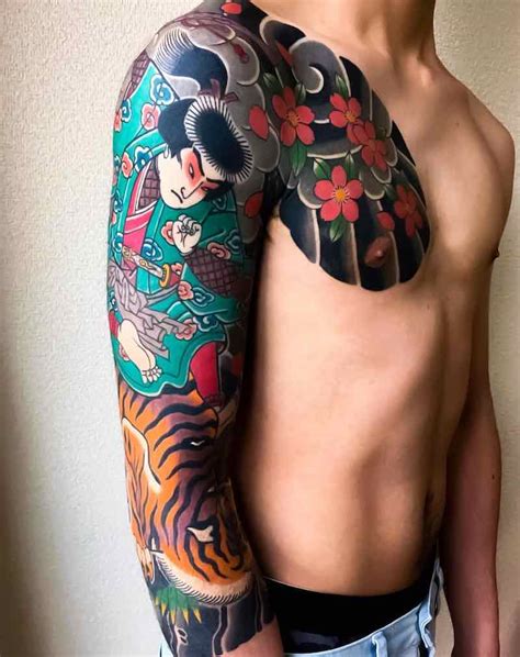 japanese tattoo sleeve horitsubaki tattoo insider
