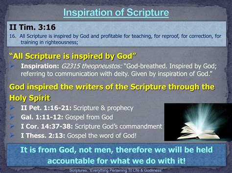 Ppt Scriptures “ Everything Pertaining To Life And Godliness