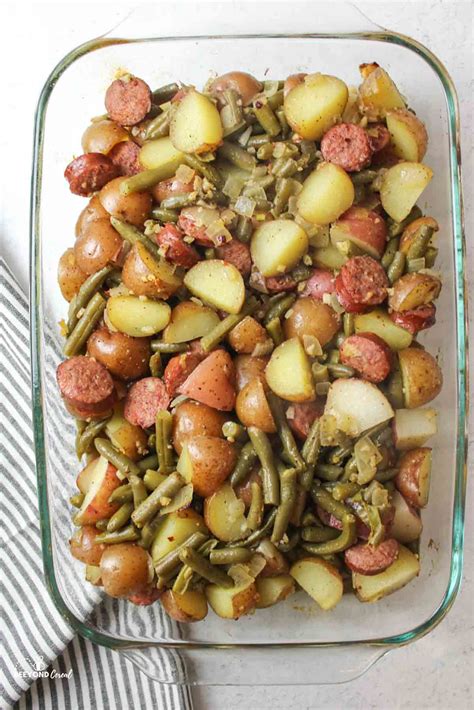 Sausage Green Bean Potato Casserole Recipe In Sausage Recipes