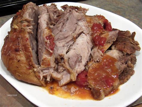 The major difference is that picnic shoulders have a huge bone down the middle; Braised Pork Shoulder Recipe - Food.com