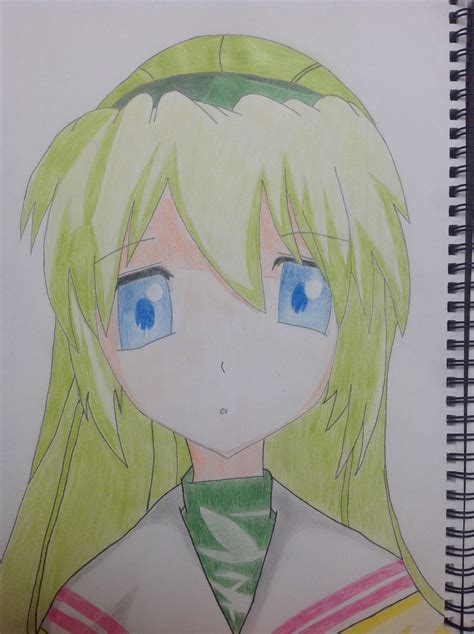 Anime Girl Drawing By Madwolfspride Dragoart