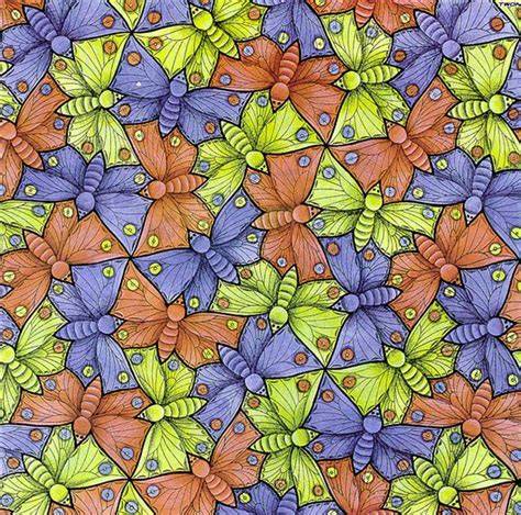 Symmetry Watercolor 70 Butterfly 1948 Mc Escher