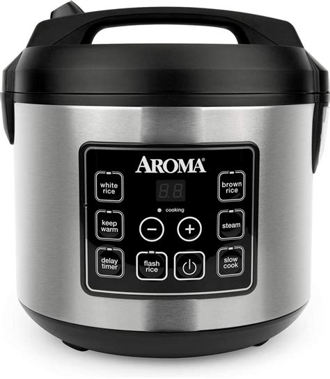 Aroma Housewares Professional Plus ARC 5000SB 20 Cup Cooked Digital