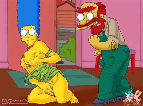 Marge Cheating On Homer With Willy The Simpsons XL Toons FreeAdultComix