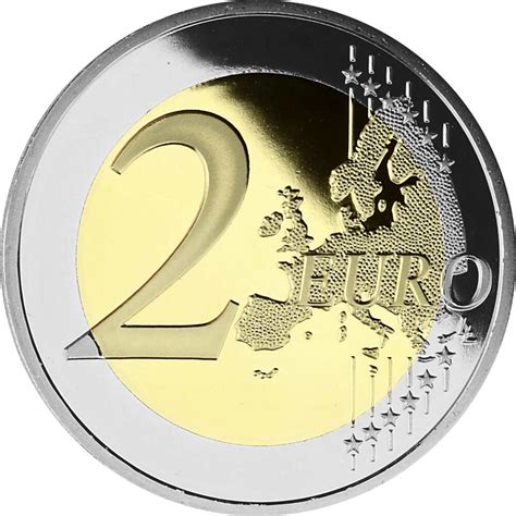 2 Euro Gedenkmünze Frankreich 2019 Pp Berliner Mauerfall Im Etui