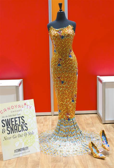 Candy Couture 8 Dresses Made With Candy Wrappers Sweeterville