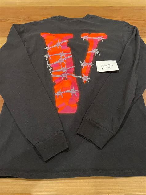 Vlone Vlone X Juice Wrld Long Sleeve Tee Tshirt Size M Grailed