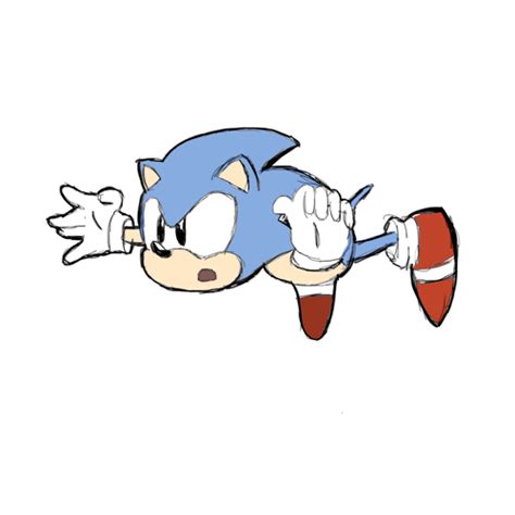 Sonic Mania Sonic The Hedgehog Floating By Retro Robosan On Deviantart