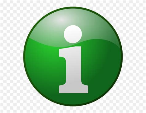 Green Info Icon Png Clipart (#125283) - PinClipart