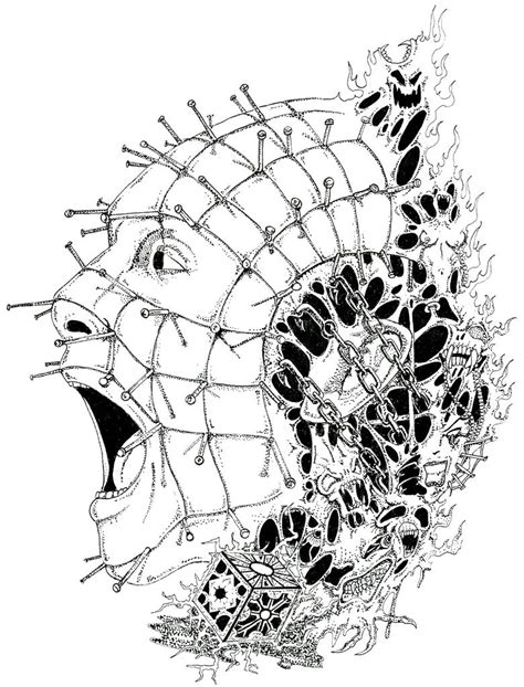 Pinhead Pen And Ink By Sonofsamhain On Deviantart