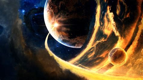 Space Planet Digital Art Wallpapers Hd Desktop And Mobile Backgrounds